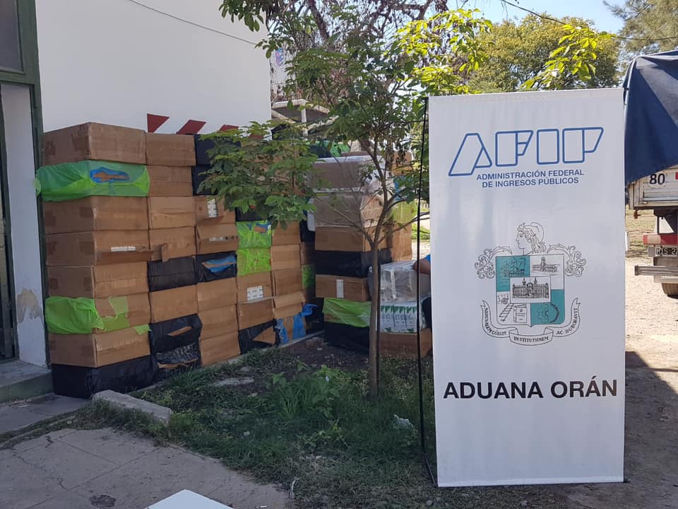 ADUANA DE ORÁN | Destrucción de mercadería secuestrada