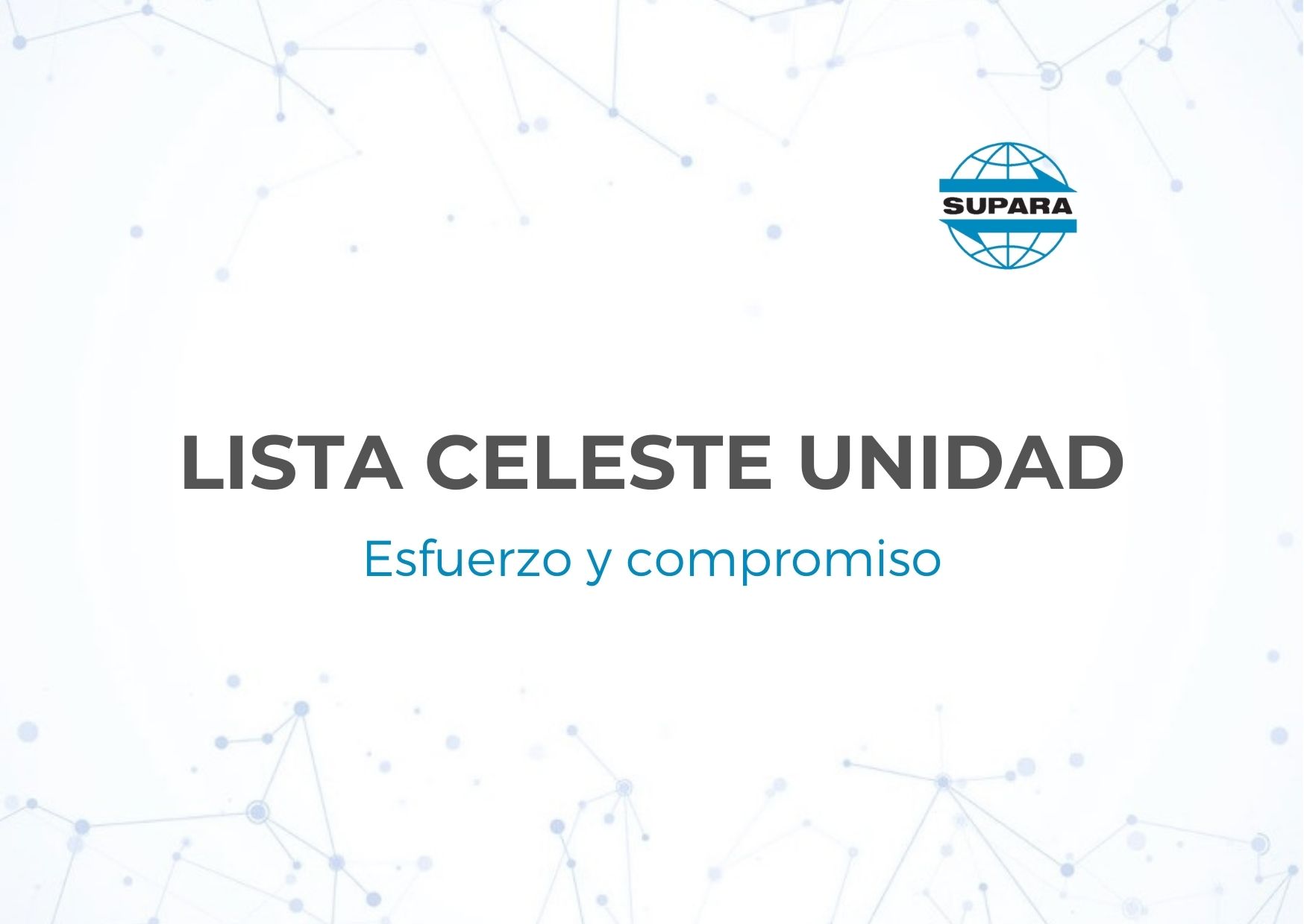 LISTA CELESTE UNIDAD