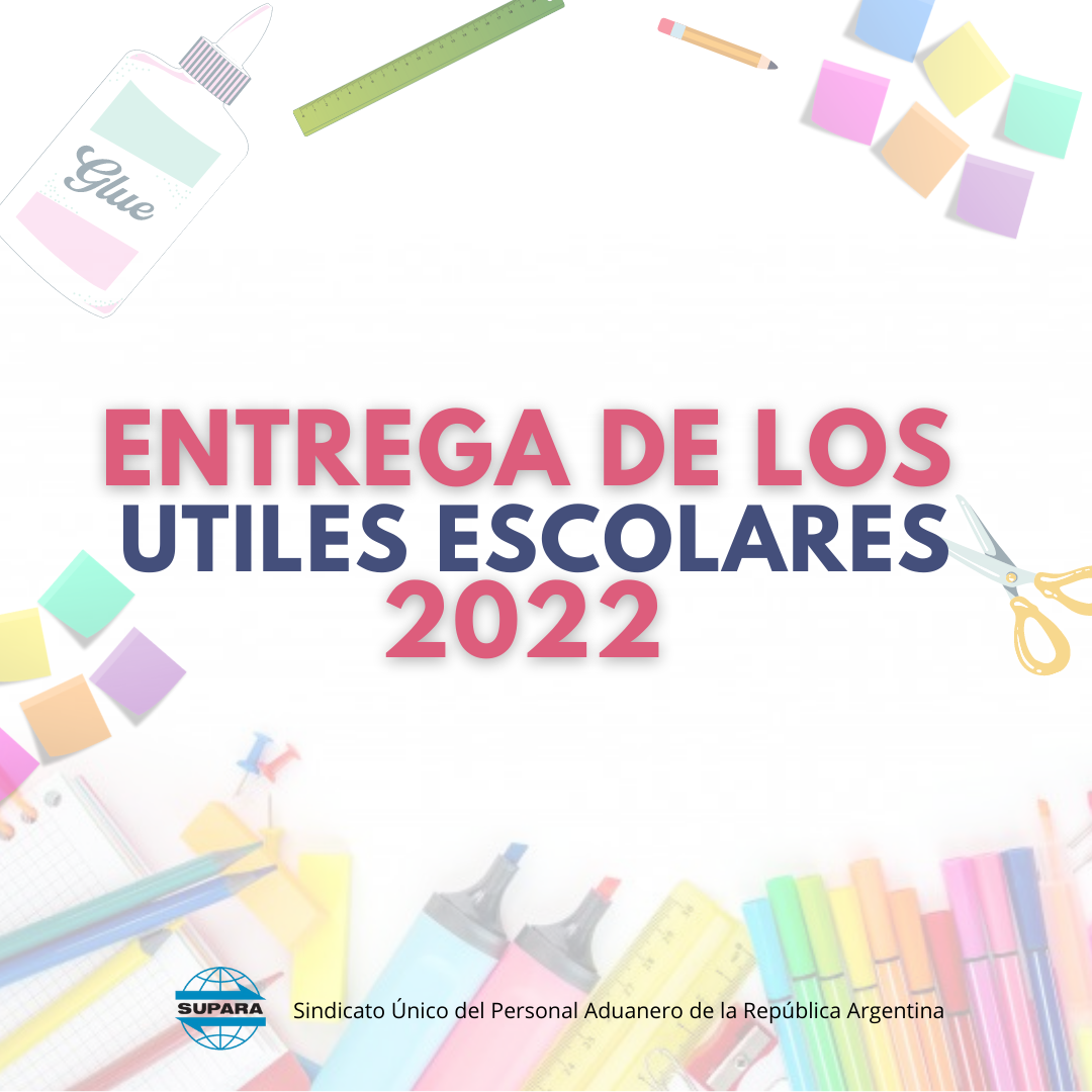 COMIENZA LA ENTREGA DE LOS ÚTILES ESCOLARES