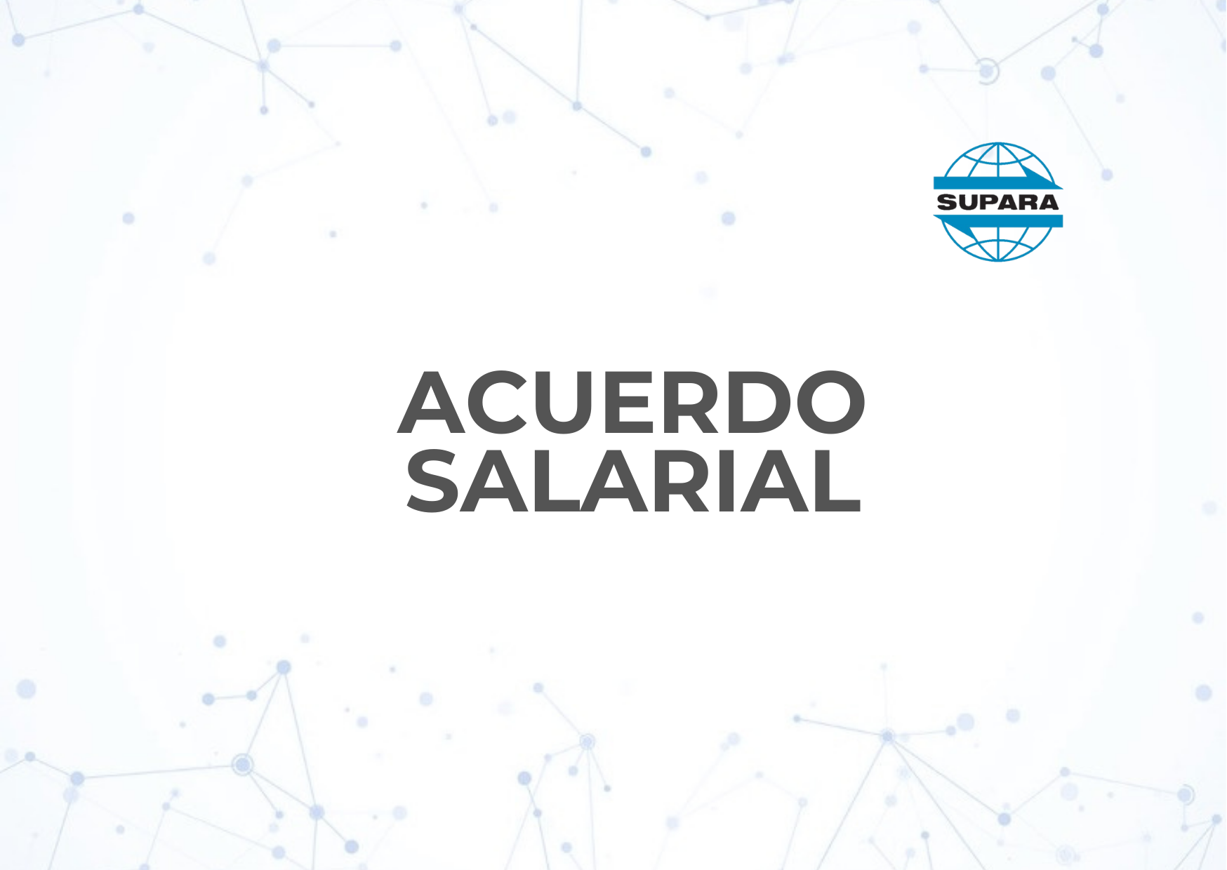 ACUERDO SALARIAL