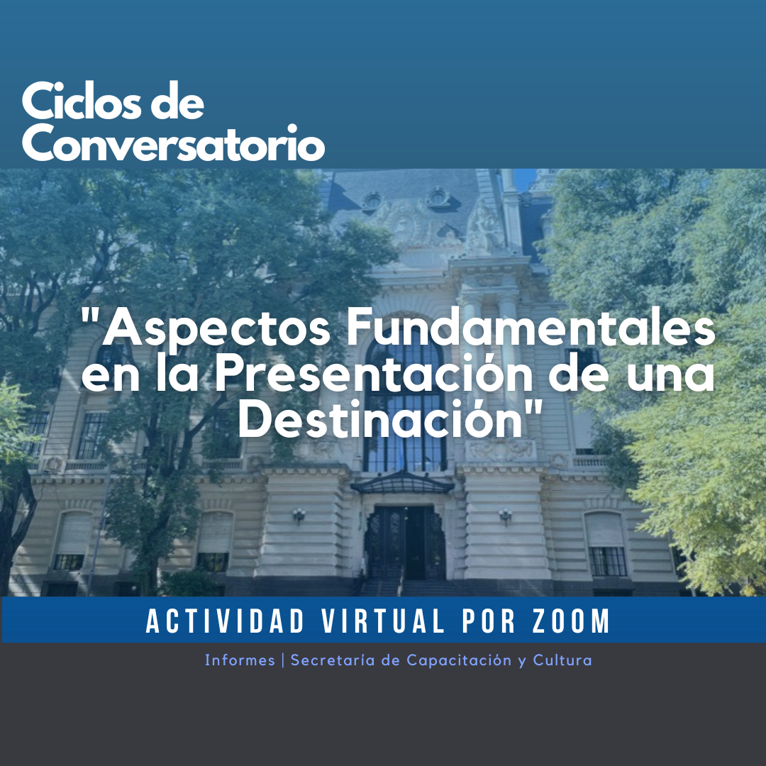 CICLOS DE CONVERSATORIO