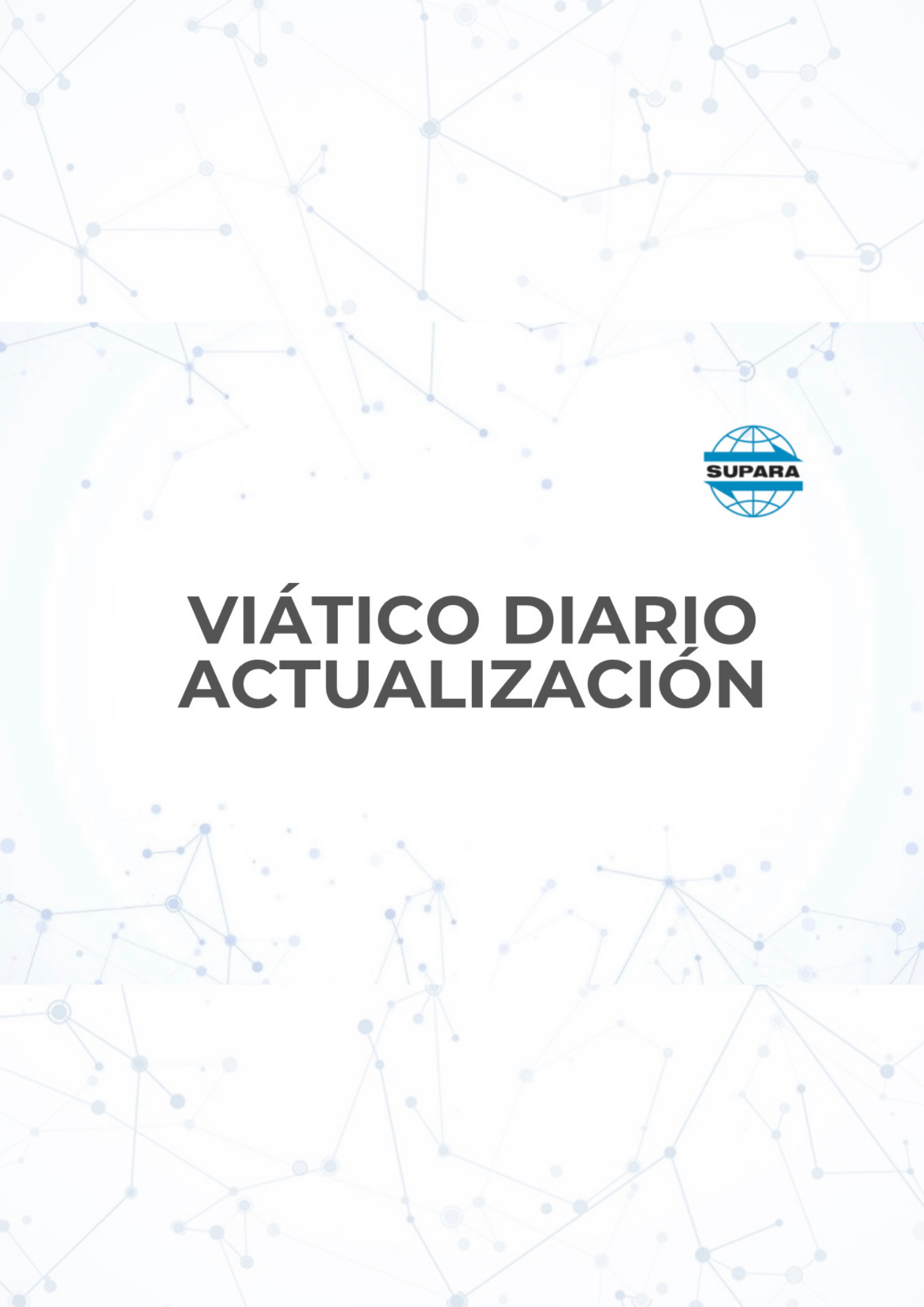 VIÁTICO DIARIO | ACTUALIZACIÓN