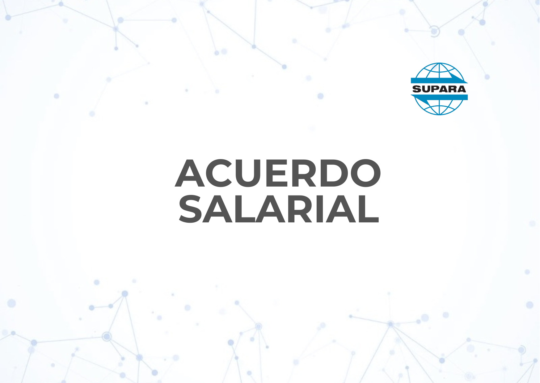 ACUERDO SALARIAL