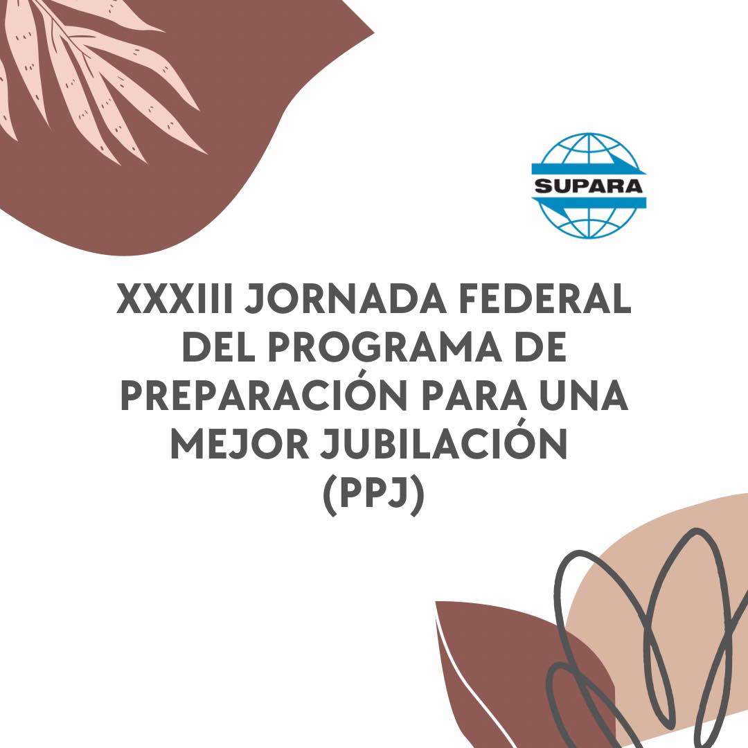 XXXIII JORNADAS FEDERALES DEL PPJ