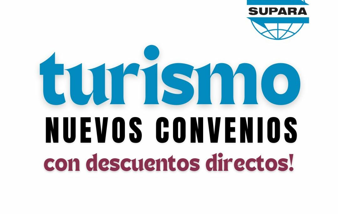 TURISMO | NUEVOS CONVENIOS 2024