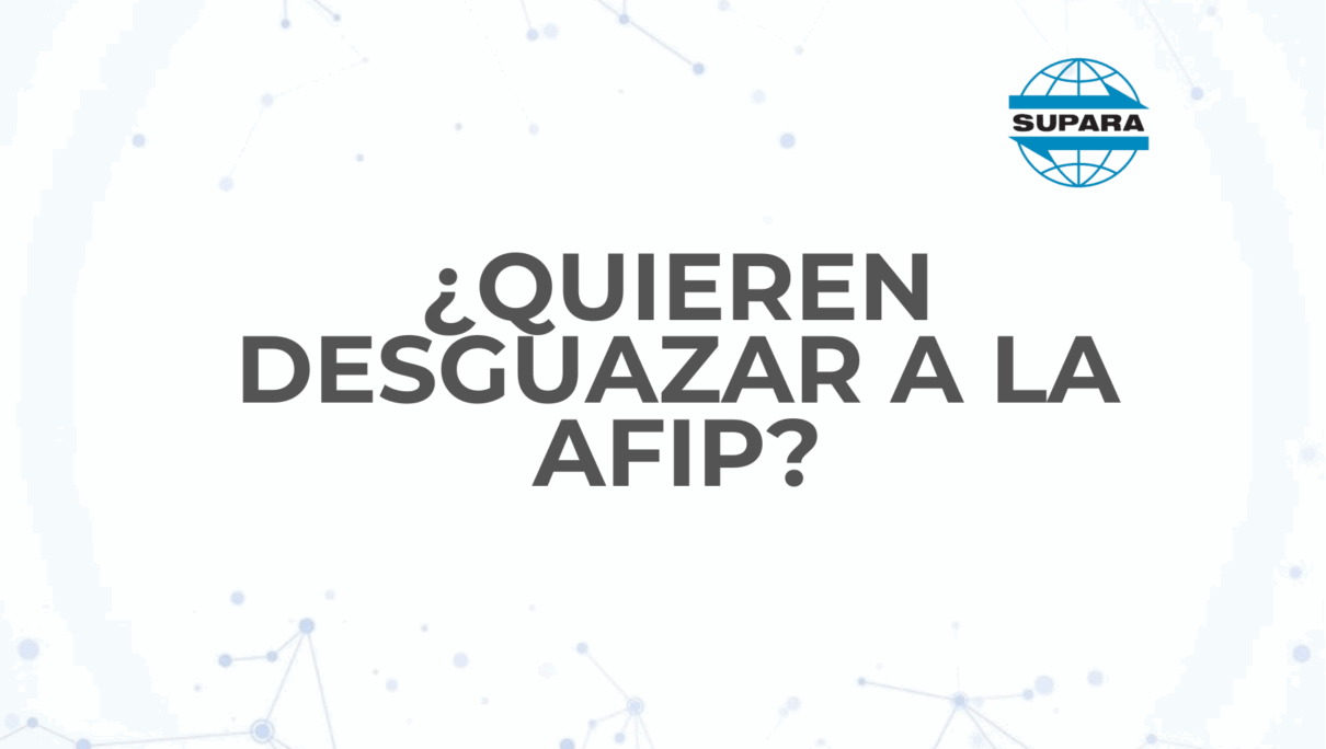 ¿QUIEREN DESGUAZAR A LA AFIP?