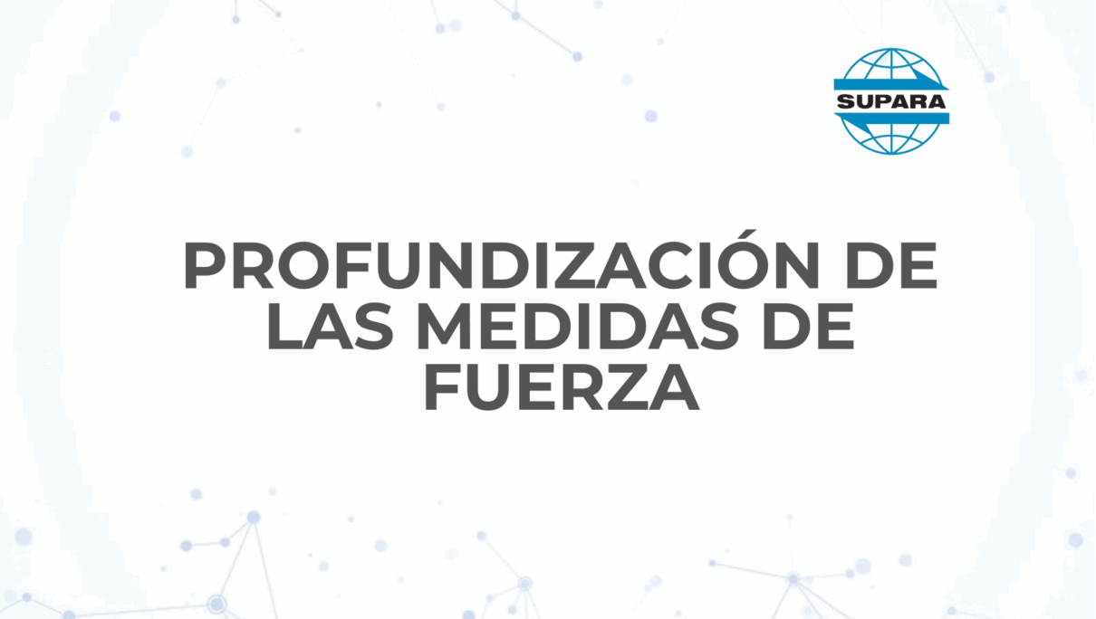PROFUNDIZACIÓN DE LAS MEDIDAS DE FUERZA