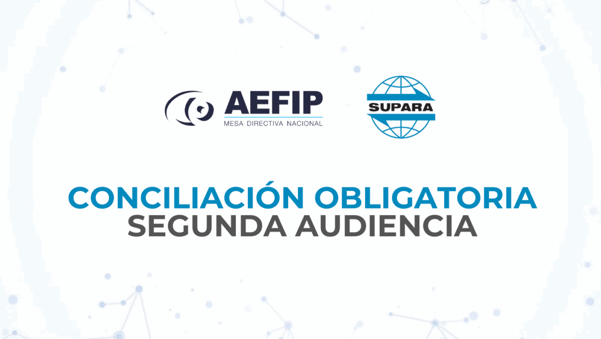 CONCILIACIÓN OBLIGATORIA – SEGUNDA AUDIENCIA