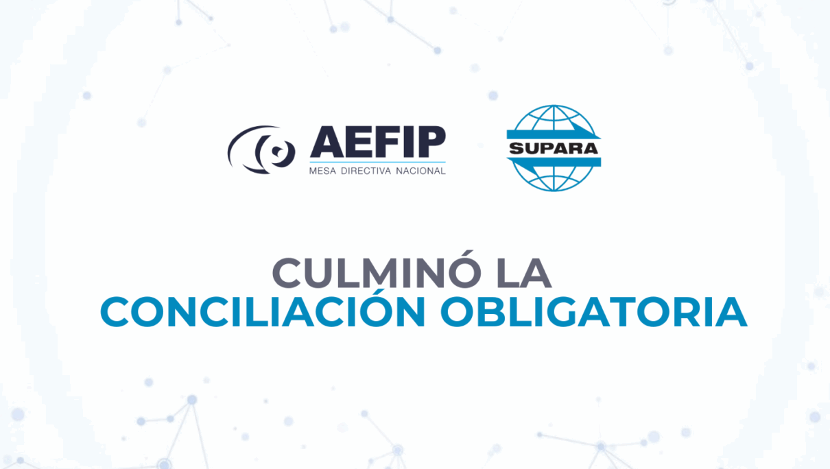 CULMINÓ LA CONCILIACIÓN COLECTIVA