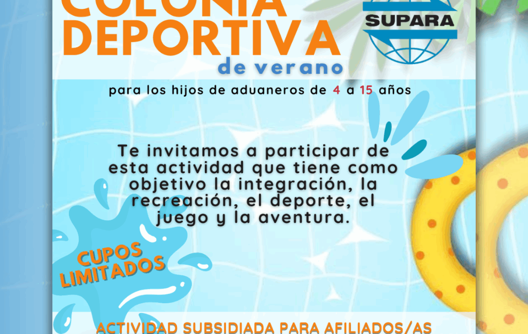 COLONIA DEPORTIVA DE VERANO 2025