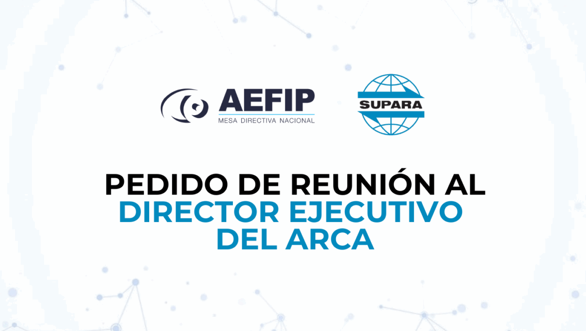 PEDIDO DE REUNIÓN CON EL DIRECTOR EJECUTIVO DEL ARCA