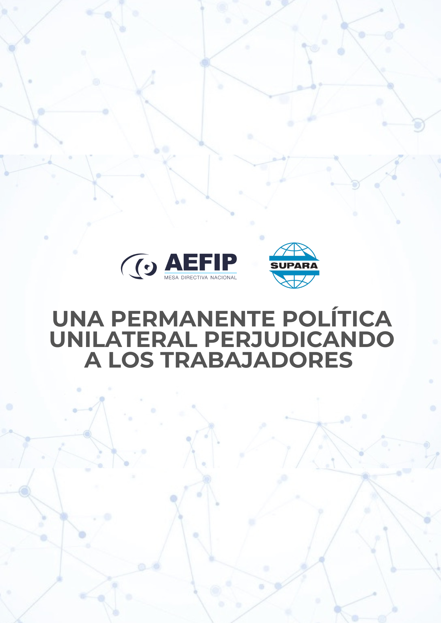 COMUNICADO CONJUNTO SUPARA – AEFIP