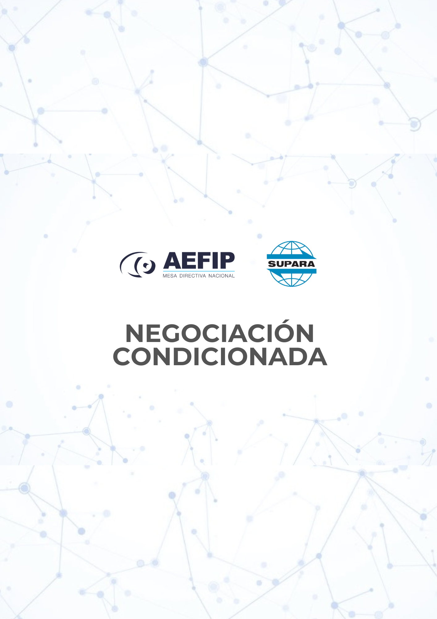 NEGOCIACIÓN CONDICIONADA