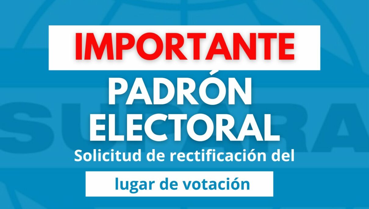 ATENCIÓN: IMPORTANTE