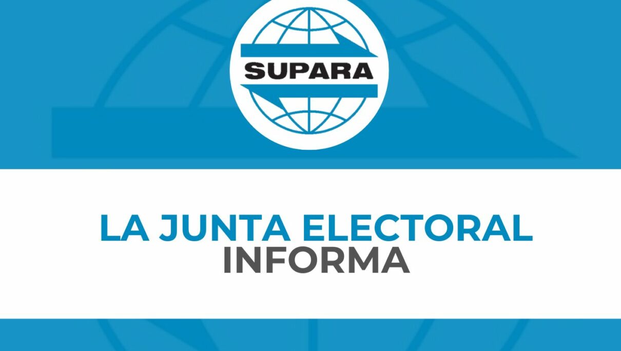 JUNTA ELECTORAL INFORMA