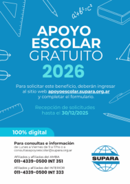 APOYO ESCOLAR 2026