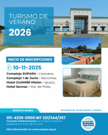 TEMPORADA VERANO 2026