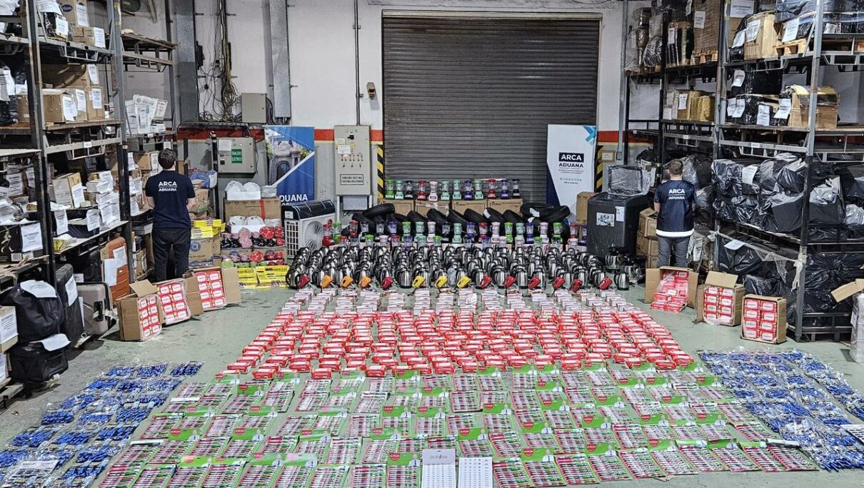 FUERTE OPERATIVO EN CÓRDOBA: $70 MILLONES EN MERCADERÍA ILEGAL SECUESTRADA