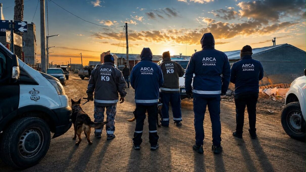 OPERATIVO CONTRA EL NARCOTRÁFICO EN RÍO GRANDE